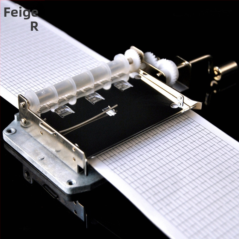 30-нотна DIY ръчна музикална кутия – механизъм с хартиена лента за ноти, комплект за сглобяване и ремонт, включва инструмент за пробиване на дупки