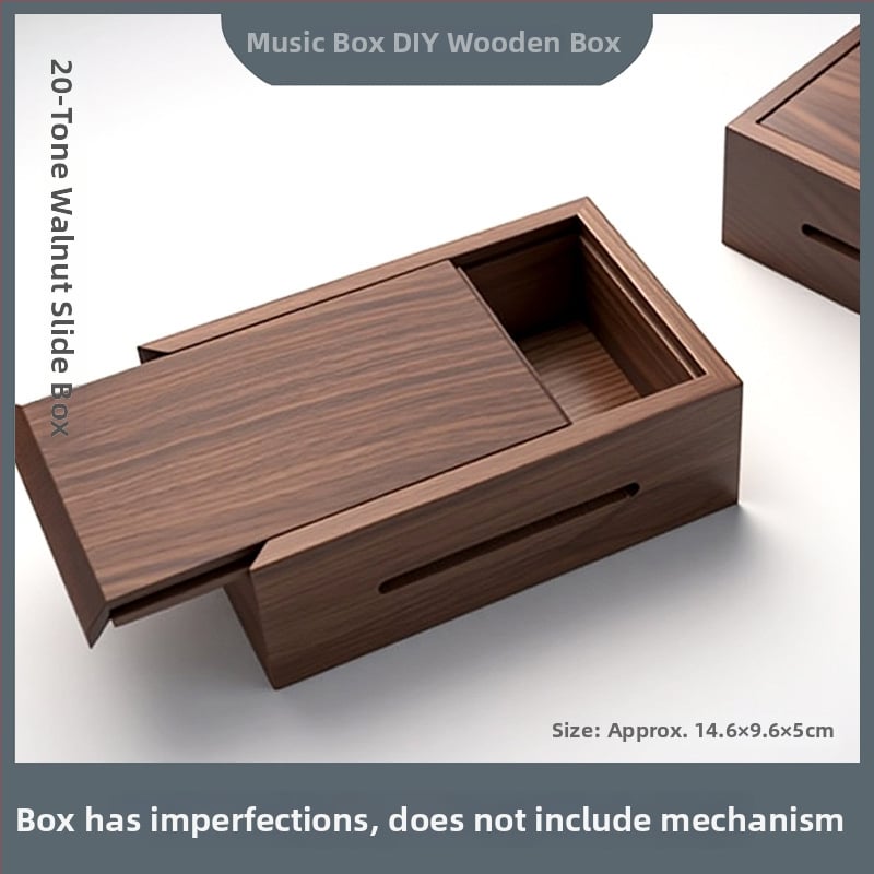 30-нотна DIY ръчна музикална кутия – механизъм с хартиена лента за ноти, комплект за сглобяване и ремонт, включва инструмент за пробиване на дупки
