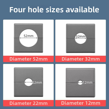 Plastový kryt dier vo stene | Značka Puxi | Model 86 | Kategória: Kryt rúry