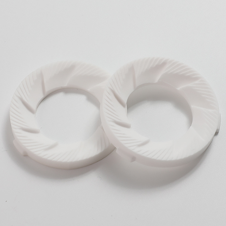 Κεραμική πλάκα άλεσης από αλουμίνα για μηχανές καφέ, επίπεδη πλάκα, μονόχρωμο σχέδιο, απλός σχεδιασμός