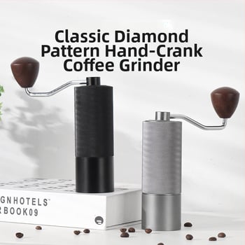 Χειροκίνητος κόφτης καφέ για οικιακή χρήση, Angmi, μοντέρνος μινιμαλιστικός σχεδιασμός, εκτυπωμένο λογότυπο, δυνατότητα παραμετροποίησης, κυκλοφόρησε το 2024