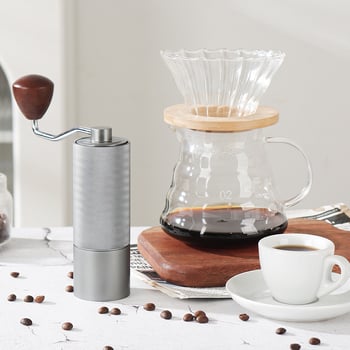 Χειροκίνητος κόφτης καφέ για οικιακή χρήση, Angmi, μοντέρνος μινιμαλιστικός σχεδιασμός, εκτυπωμένο λογότυπο, δυνατότητα παραμετροποίησης, κυκλοφόρησε το 2024