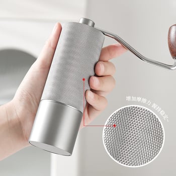 Χειροκίνητος κόφτης καφέ για οικιακή χρήση, Angmi, μοντέρνος μινιμαλιστικός σχεδιασμός, εκτυπωμένο λογότυπο, δυνατότητα παραμετροποίησης, κυκλοφόρησε το 2024