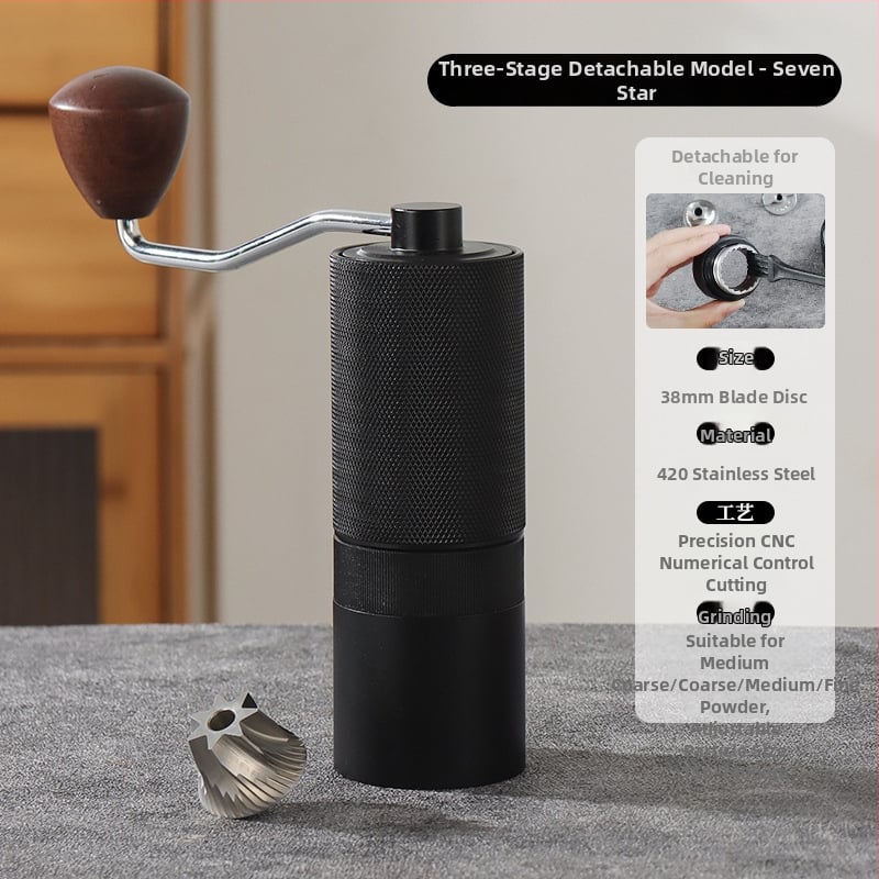 Χειροκίνητος κόφτης καφέ για οικιακή χρήση, Angmi, μοντέρνος μινιμαλιστικός σχεδιασμός, εκτυπωμένο λογότυπο, δυνατότητα παραμετροποίησης, κυκλοφόρησε το 2024