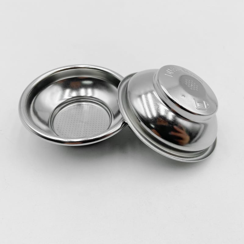 Φίλτρο εσπρέσο για 54mm portafilter – Ανοξείδωτος χάλυβας, φίλτρο διπλού στρώματος, διπλό και μονό κύπελλο αλεσμένου καφέ