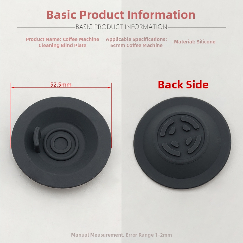 Filtračná šálka na espresso pre 54 mm portafiltr – nerezová oceľ, dvojvrstvový filter, pre dve šálky a jednú šálku mletej kávy