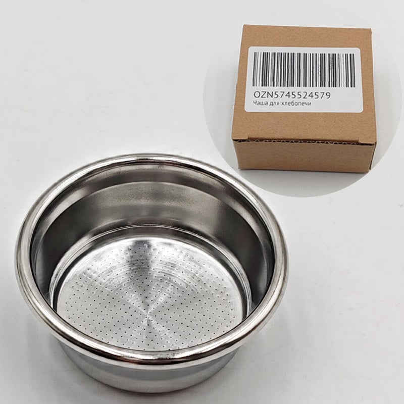 Φίλτρο εσπρέσο για 54mm portafilter – Ανοξείδωτος χάλυβας, φίλτρο διπλού στρώματος, διπλό και μονό κύπελλο αλεσμένου καφέ