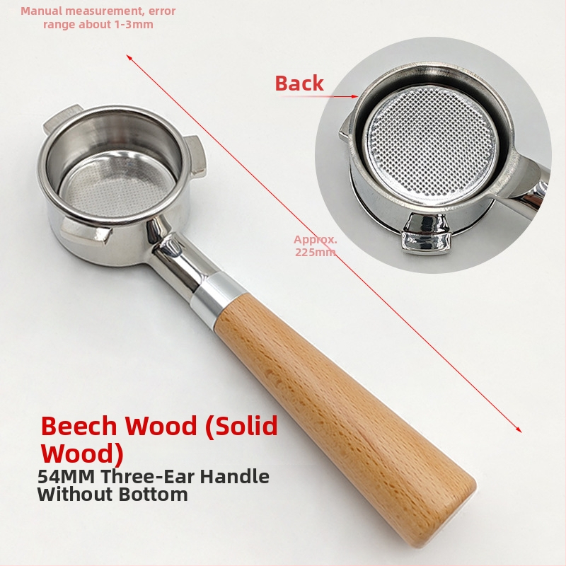 Filtračná šálka na espresso pre 54 mm portafiltr – nerezová oceľ, dvojvrstvový filter, pre dve šálky a jednú šálku mletej kávy