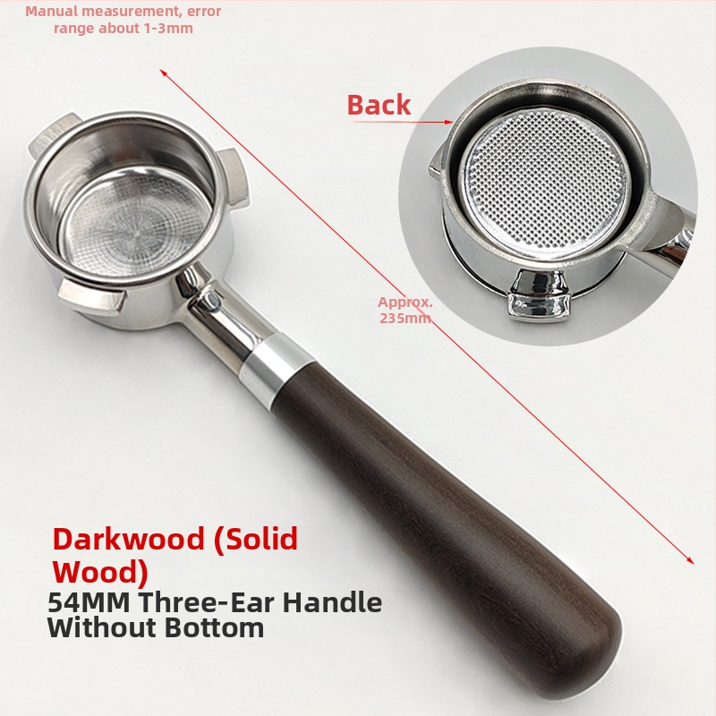 Filtračná šálka na espresso pre 54 mm portafiltr – nerezová oceľ, dvojvrstvový filter, pre dve šálky a jednú šálku mletej kávy