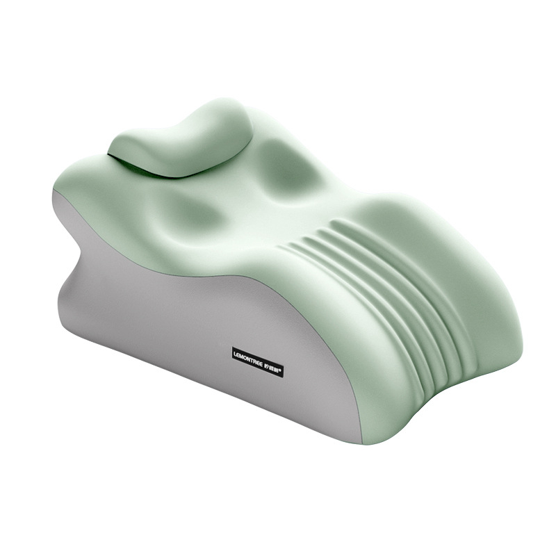 Възглавница от паметна пяна с калъф от полиестер, персонализируема, едноцветен модел, модерен минимализъм