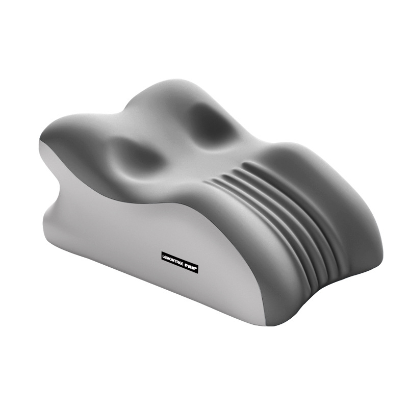 Възглавница от паметна пяна с калъф от полиестер, персонализируема, едноцветен модел, модерен минимализъм