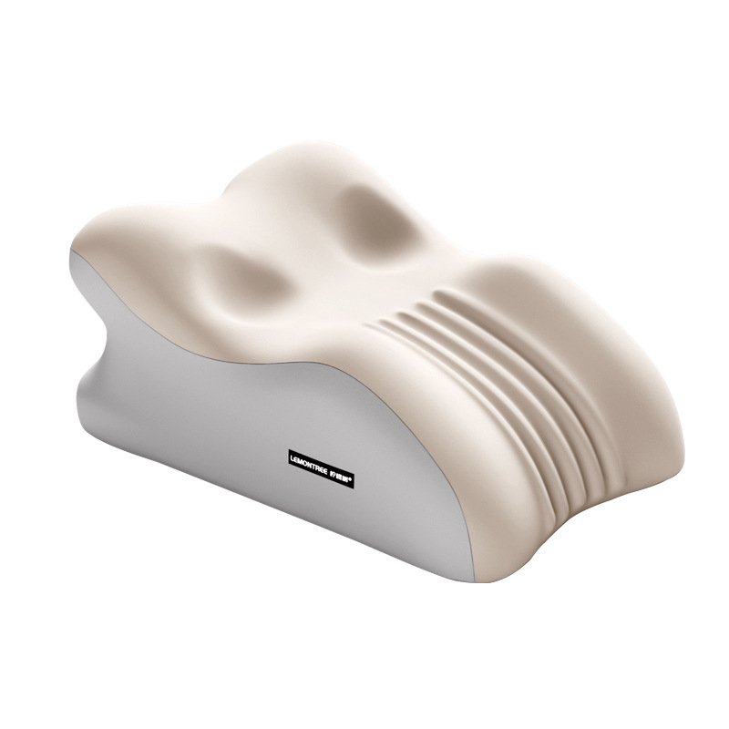 Възглавница от паметна пяна с калъф от полиестер, персонализируема, едноцветен модел, модерен минимализъм