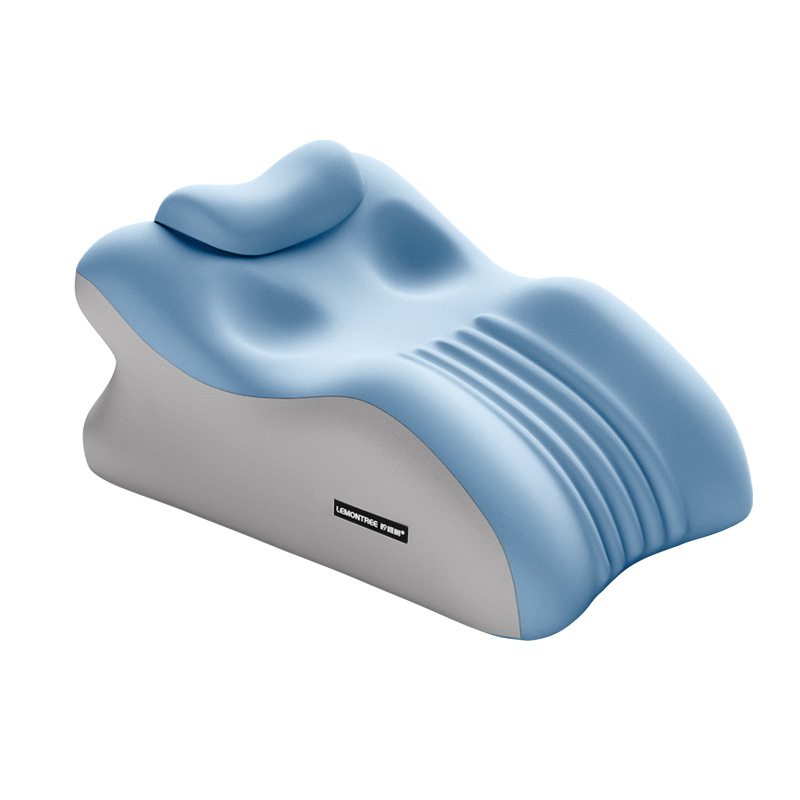 Възглавница от паметна пяна с калъф от полиестер, персонализируема, едноцветен модел, модерен минимализъм