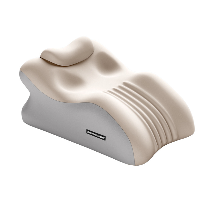 Възглавница от паметна пяна с калъф от полиестер, персонализируема, едноцветен модел, модерен минимализъм