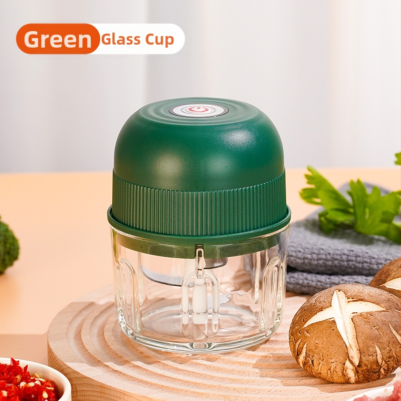 Μίνι πολυλειτουργικός ηλεκτρικός εκκοπτιστής σκόρδου και κιμά, Type-C ασύρματη τροφοδοσία, 10000–19999 rpm, ≤36V, 2 λεπίδες, χαμηλός θόρυβος