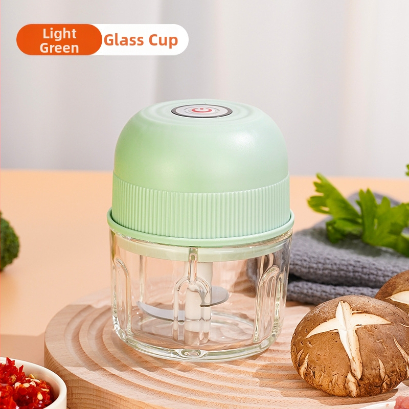 Μίνι πολυλειτουργικός ηλεκτρικός εκκοπτιστής σκόρδου και κιμά, Type-C ασύρματη τροφοδοσία, 10000–19999 rpm, ≤36V, 2 λεπίδες, χαμηλός θόρυβος