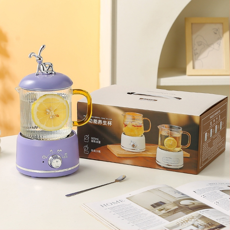 Elektrický pohár na zohrievanie s báznym ohrevom, výkon do 1000 W, objem do 1 L, automatické vypnutie, ochrana proti prehriatiu