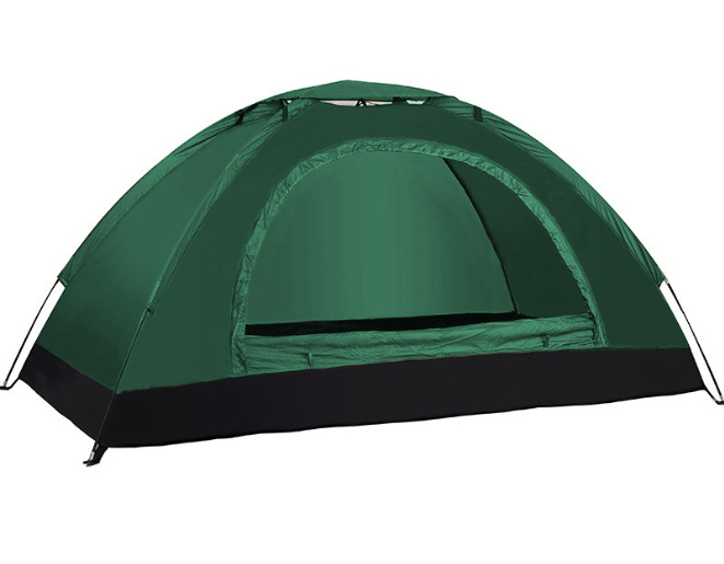 Палатка за къмпинг, еднослойна, за четири сезона; тегло 1200 г; външен водоустойчив слой 1000–1500 мм; дъно водоустойчиво 1500 мм