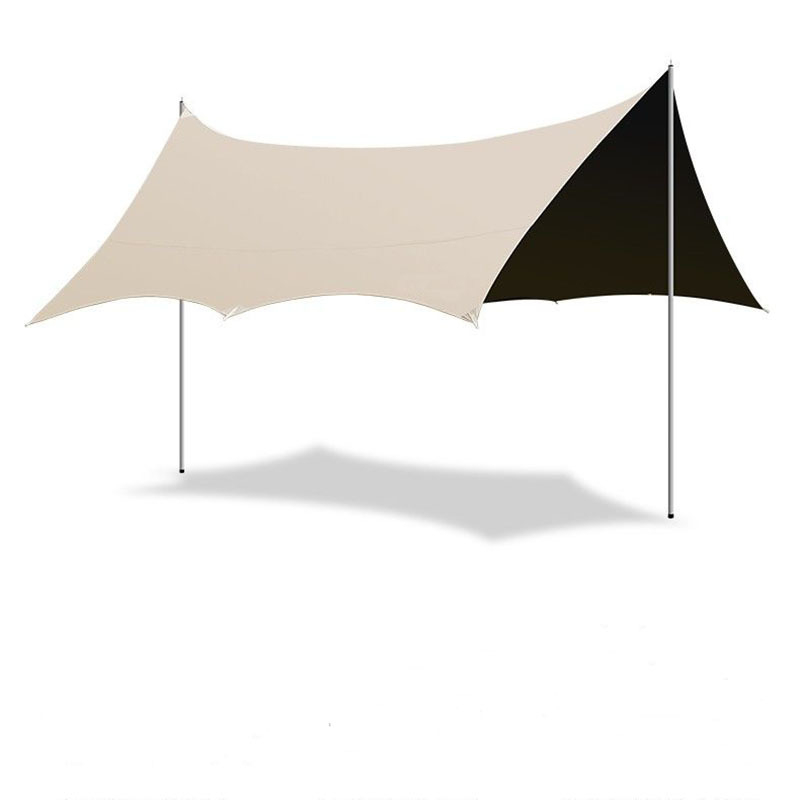 Тентов навес от Oxford плат, сглобяем, четири сезона, за 2–6 души, метална рамка, водоустойчива външна тъкан 1500–2000 мм