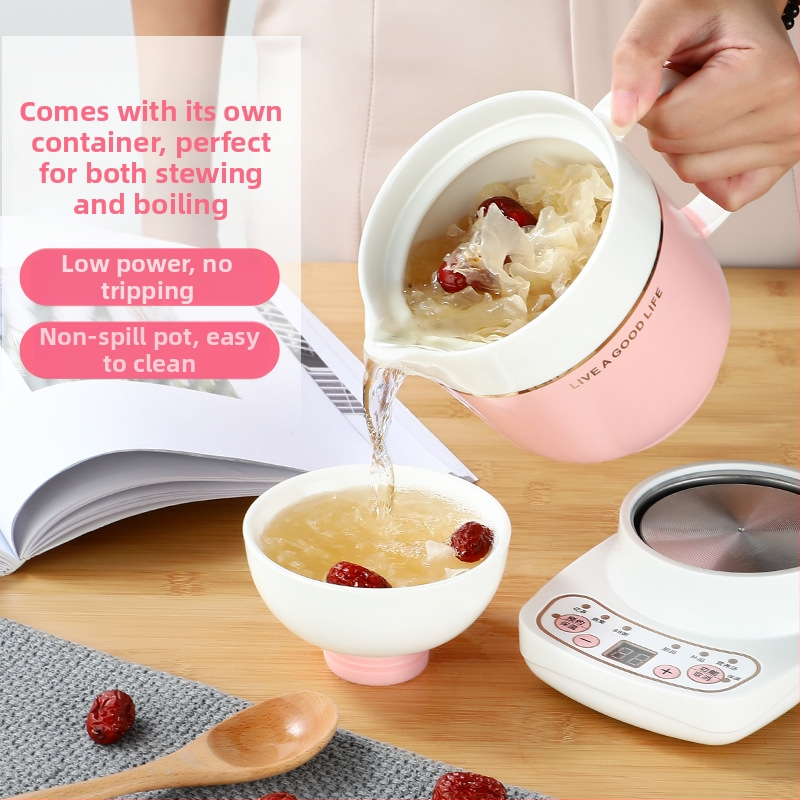 Elektrická keramická wellness šálka, ohrievanie rámu, 360W, kapacita 0,6–1,0 L, ochrana proti prehrievaniu, 1–2 porcie