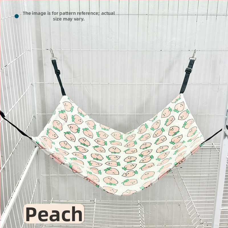 Hamac pentru pisici din material respirabil din bumbac-lină; pentru pisici; cuib/cușcă pentru animale de companie; Brand: Attachment Cow Fish