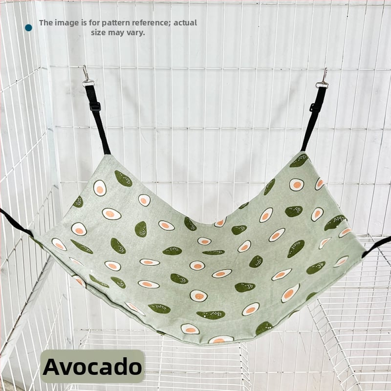 Hamac pentru pisici din material respirabil din bumbac-lină; pentru pisici; cuib/cușcă pentru animale de companie; Brand: Attachment Cow Fish