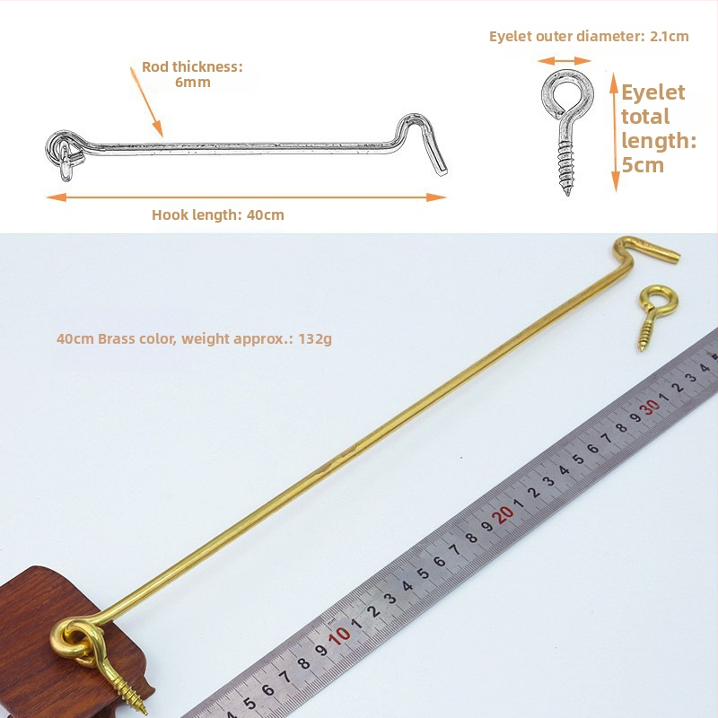 Kuka za vrata i prozore, od mesinga, vintage kineski stil, model T1403