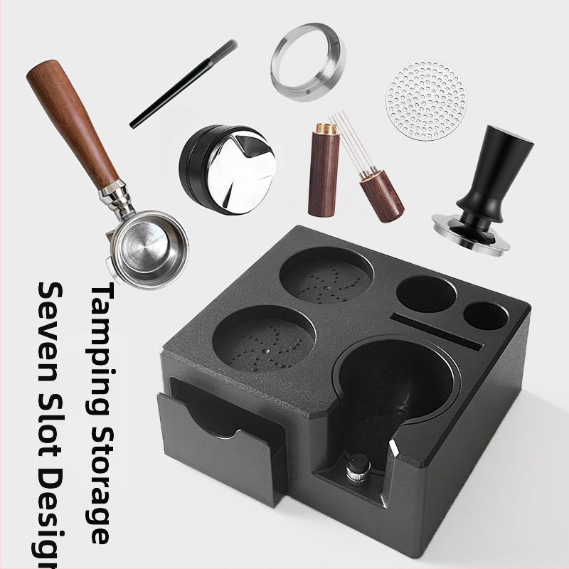 Sansl ιταλική μηχανή καφέ με πολυλειτουργική λαβή και βάση πούδρας — υψηλής ποιότητας