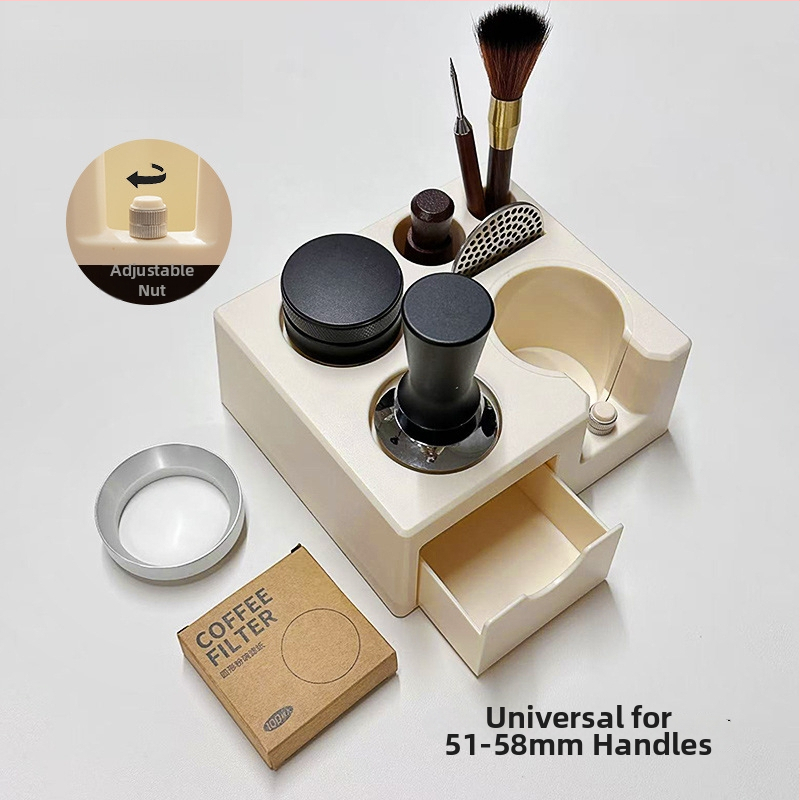 Sansl ιταλική μηχανή καφέ με πολυλειτουργική λαβή και βάση πούδρας — υψηλής ποιότητας