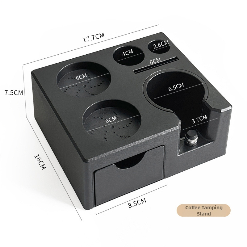 Sansl ιταλική μηχανή καφέ με πολυλειτουργική λαβή και βάση πούδρας — υψηλής ποιότητας