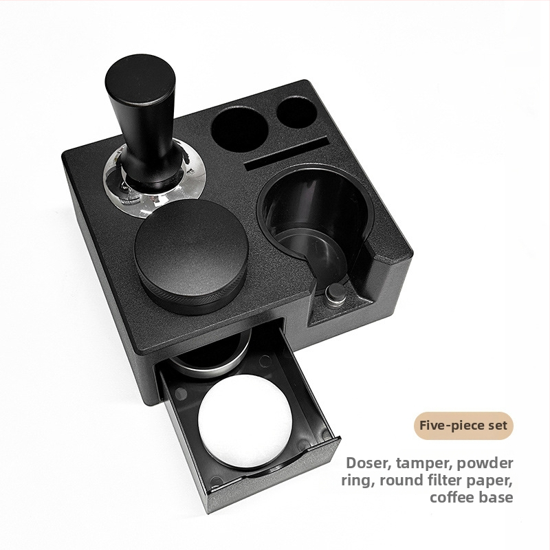 Sansl ιταλική μηχανή καφέ με πολυλειτουργική λαβή και βάση πούδρας — υψηλής ποιότητας