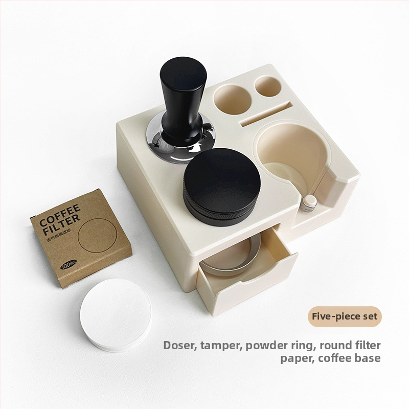 Sansl ιταλική μηχανή καφέ με πολυλειτουργική λαβή και βάση πούδρας — υψηλής ποιότητας