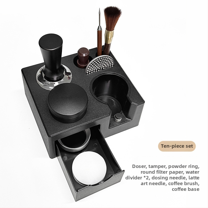 Sansl ιταλική μηχανή καφέ με πολυλειτουργική λαβή και βάση πούδρας — υψηλής ποιότητας