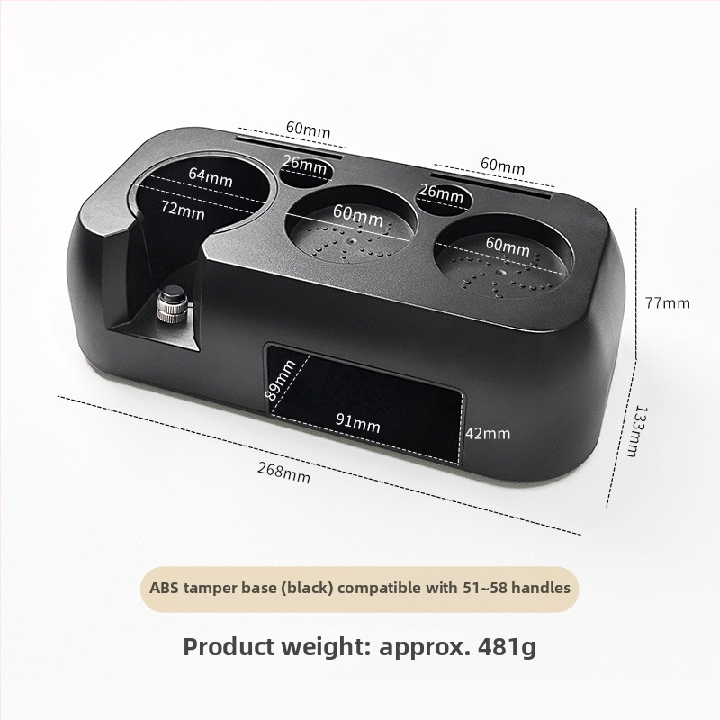 Sansl ιταλική μηχανή καφέ με πολυλειτουργική λαβή και βάση πούδρας — υψηλής ποιότητας