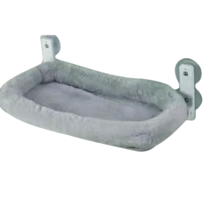 Hamac pentru pisici la fereastră – pluș imitând iepurele, Lexuan, potrivit pentru pisici