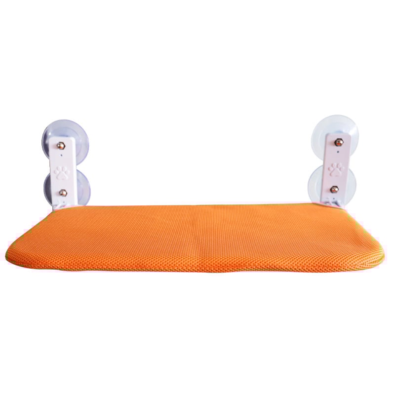 Hamac pentru pisici la fereastră – pluș imitând iepurele, Lexuan, potrivit pentru pisici