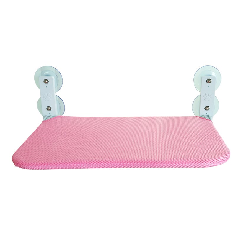 Hamac pentru pisici la fereastră – pluș imitând iepurele, Lexuan, potrivit pentru pisici