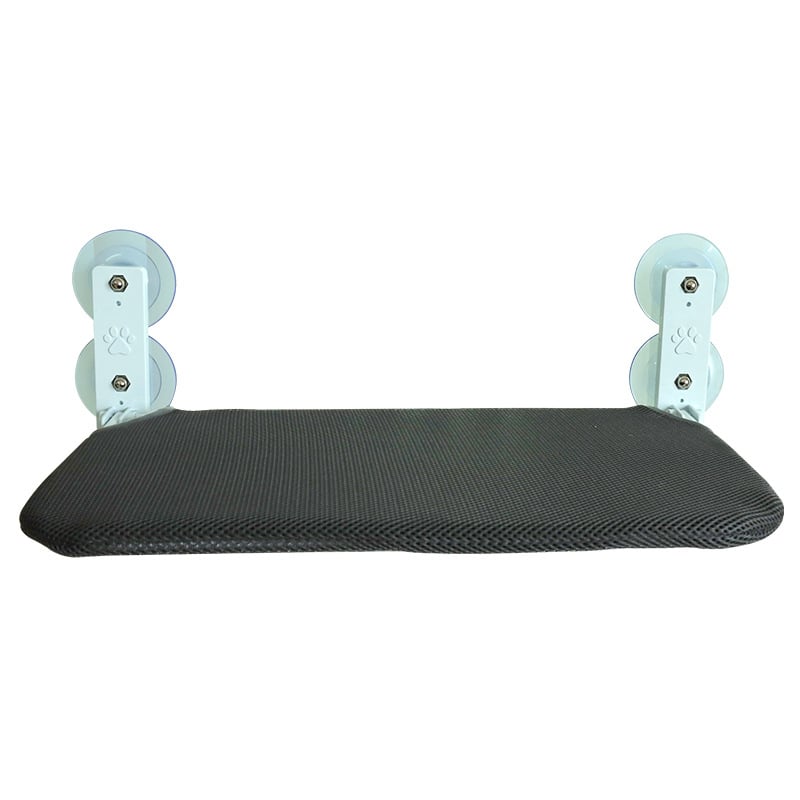 Hamac pentru pisici la fereastră – pluș imitând iepurele, Lexuan, potrivit pentru pisici