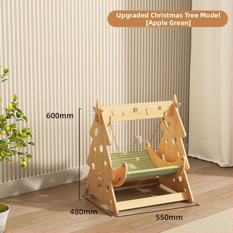 Котешко гнездо – висящо хамак-легло, дърво, за всички сезони, поддържа топло