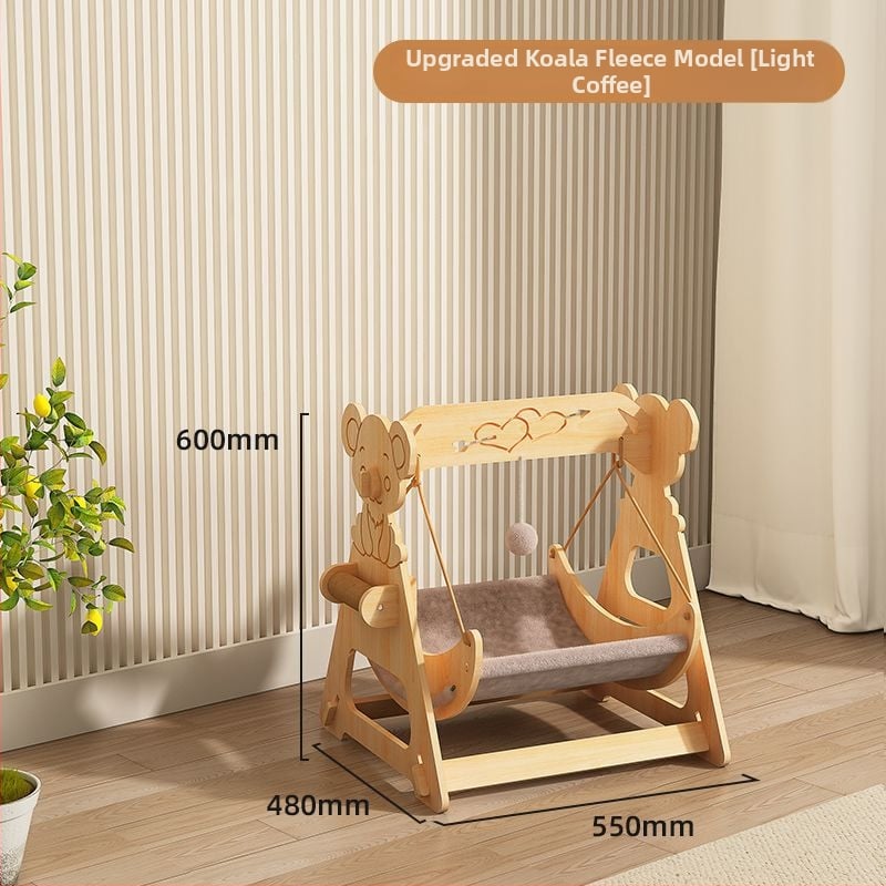 Котешко гнездо – висящо хамак-легло, дърво, за всички сезони, поддържа топло