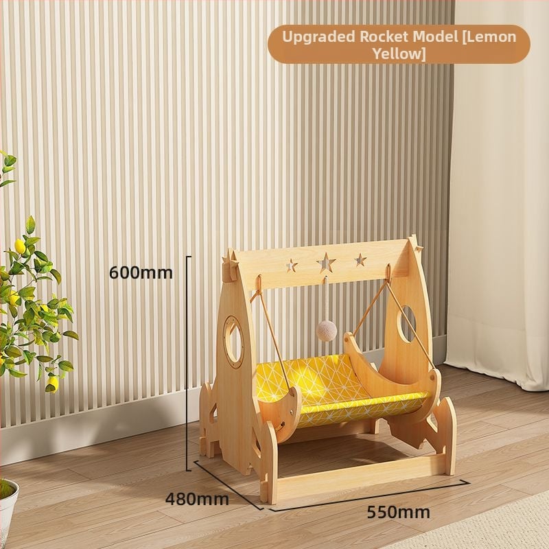 Котешко гнездо – висящо хамак-легло, дърво, за всички сезони, поддържа топло