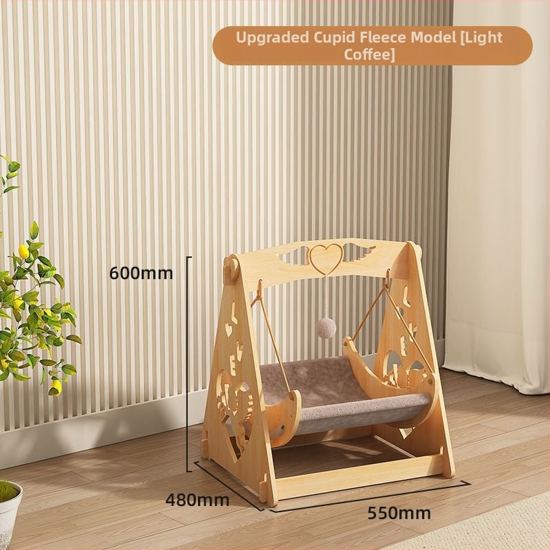 Котешко гнездо – висящо хамак-легло, дърво, за всички сезони, поддържа топло