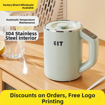 Far Light Elektrický hrnček na zdravý čaj, 800 ml, 300 W, vstavaná vykurovacia platňa, pre 1–2 osoby