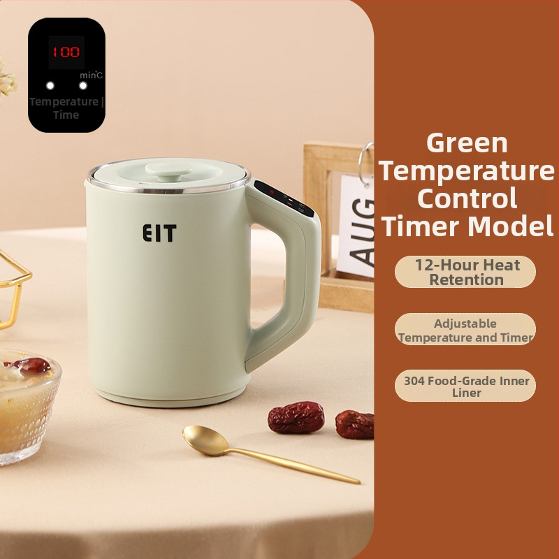 Far Light Elektrický hrnček na zdravý čaj, 800 ml, 300 W, vstavaná vykurovacia platňa, pre 1–2 osoby