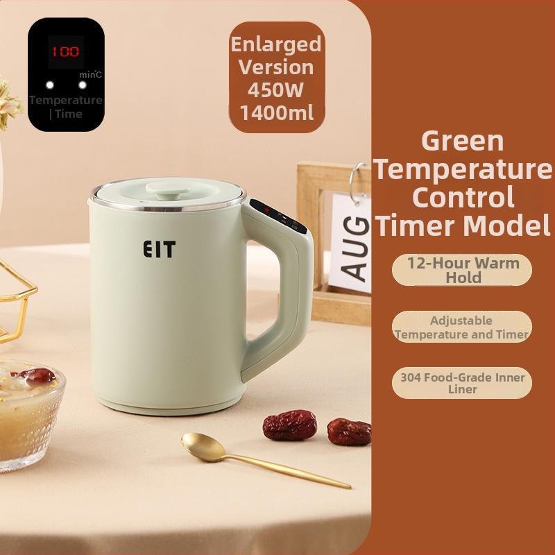 Far Light Elektrický hrnček na zdravý čaj, 800 ml, 300 W, vstavaná vykurovacia platňa, pre 1–2 osoby