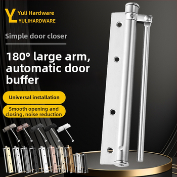 Ajtózáró - rozsdamentes acél, modern stílus, márka Good caster, modell: Door shutter