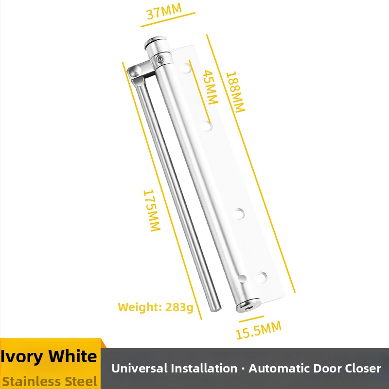 Ajtózáró - rozsdamentes acél, modern stílus, márka Good caster, modell: Door shutter