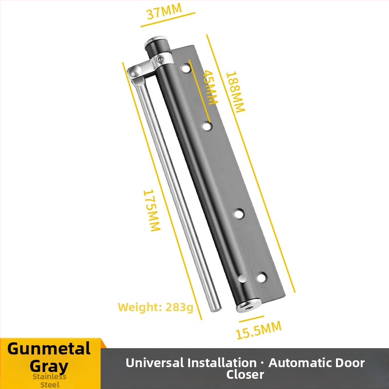 Ajtózáró - rozsdamentes acél, modern stílus, márka Good caster, modell: Door shutter