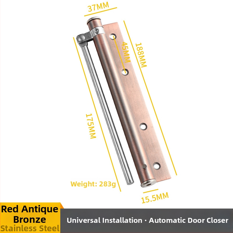 Ajtózáró - rozsdamentes acél, modern stílus, márka Good caster, modell: Door shutter