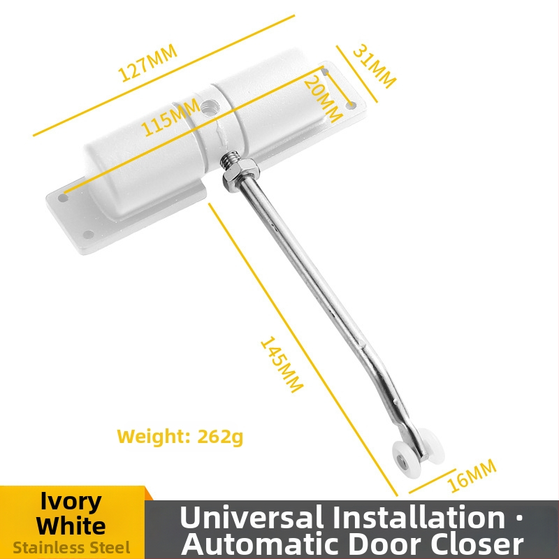 Ajtózáró - rozsdamentes acél, modern stílus, márka Good caster, modell: Door shutter